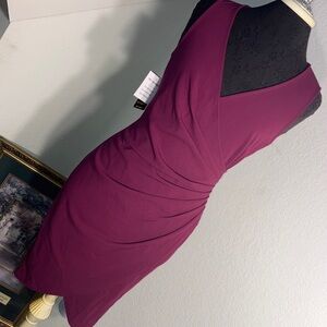 Elegant Dress in Rich Purple